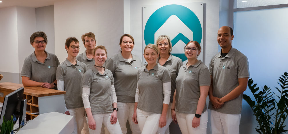 Das Team der Praxis an der Bergstraße in Everswinkel